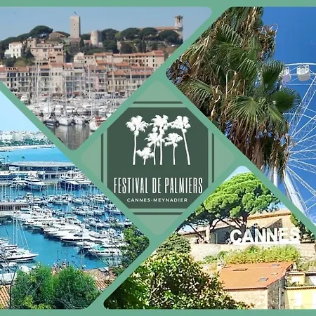 Apartmán Festival De Palmiers, Plages-congres, Cocon De Calme Au Coeur De